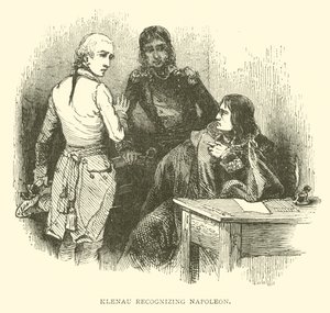 Klenau recognizing Napoleon (engraving) 作者 法语学校
