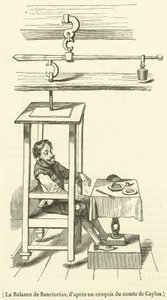 La Balance de Sanctorius（雕刻） 作者 法语学校