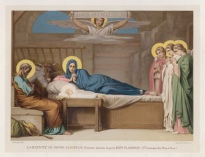 La Nativite De Notre Seigneur, Peinture murale d