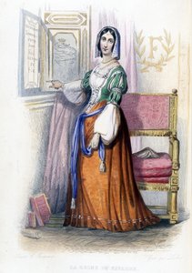 纳瓦拉女王（玛格丽塔？） - 在“” Le Plutarque francais ”，编辑。 门内谢 作者 法语学校