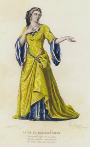 La Vie Du Maulvais Riche（彩色雕刻） 作者 法语学校