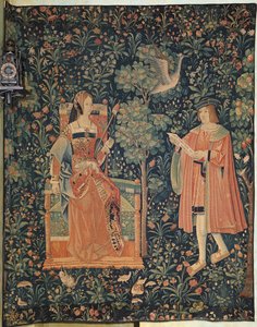 主的生活：阅读，卢瓦尔工作室，c.1500 作者 法语学校