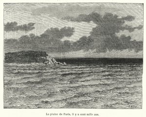 La plaine de Paris, il y a cent a mille ans (engraving) 作者 法语学校