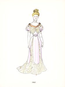 女士时装，1902年 作者 法语学校