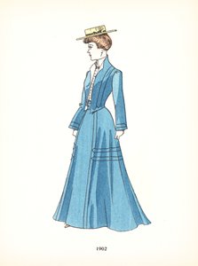 女士时装，1902年 作者 法语学校