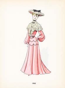 女士时装，1903年 作者 法语学校