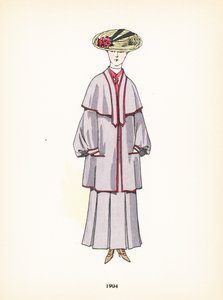 女士时装，1904年 作者 法语学校