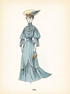 女士时装，1905年 作者 法语学校