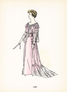 女士时装，1905年 作者 法语学校