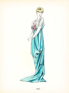 女士时装，1912年 作者 法语学校