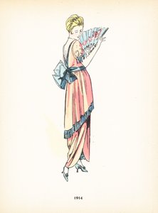 女士时装，1914年 作者 法语学校