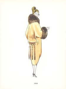 女士时装，1918年 作者 法语学校