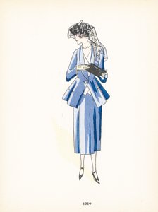 女士时装，1919年 作者 法语学校