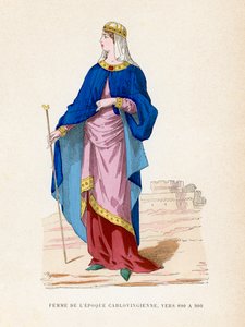 女士，890-900 作者 法语学校