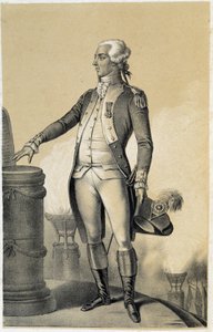 拉法耶特（La fayette）--在阿尔贝-莫兰的 "法国革命历史陈列馆 "中 作者 法语学校