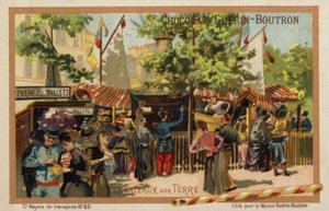 陆地游艇（chromolitho） 作者 法语学校