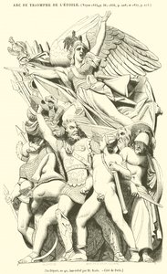 Le Depart, ou 92, bas-relief (engraving) 作者 法语学校