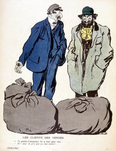 Le Mont-de-Piété: customers, sales - in “The plate with butter”” n¡of 03/06/1905 作者 法语学校