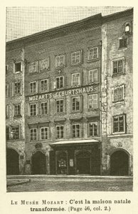 Le Musee Mozart (engraving) 作者 法语学校