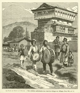 Le Pays Du Bout Du Monde（雕刻）。 作者 法语学校