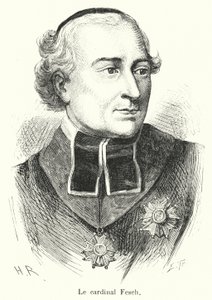 Le cardinal Fesch (engraving) 作者 法语学校
