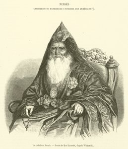Le catholicos Nerses （雕刻） 作者 法语学校