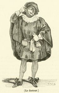 Le docteur (engraving) 作者 法语学校