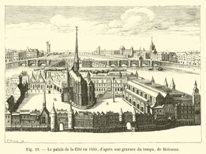 1660年，在雕刻时间之后，由Boisseau设计的城市宫殿 作者 法语学校