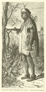 Le paye ou medecin payaguas (engraving) 作者 法语学校