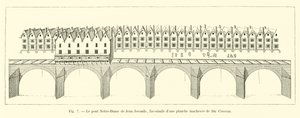 桥梁Notre-Dame de Jean Joconde，fac-simile沙丘未完成的Du Cerceau董事会 作者 法语学校