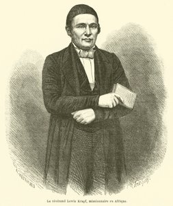 Le reverend Lewis Krapf, missionnaire en Afrique (engraving) 作者 法语学校