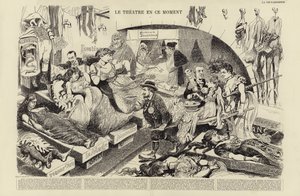 Le theatre en ce moment (engraving) 作者 法语学校