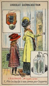 Leclanche cell for doorbells (chromolitho) 作者 法语学校