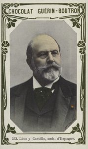 Leon y Castillo，ambassadeur dEspagne（彩色照片） 作者 法语学校