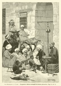 Les Bateleurs Au Caire (engraving) 作者 法语学校