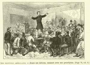 Les Meetings Americains (雕刻) 作者 法语学校