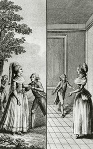 自由 - 在“法兰西共和国妇女的日常历史”中，Restif de La Bretonne（1734-1806），日内瓦，1791-1794。 作者 法语学校