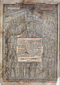 图卢兹议会 "De Tholosanorum Gestis "中的 "Lit of Justice"，Nicolas Bertrand，图卢兹 作者 法语学校