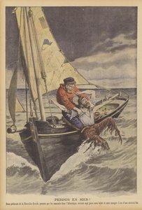 迷失在海上!(彩色平版印刷) 作者 法语学校