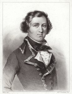 Louis Philippe of Orleans, Duke of Chartres, later King Louis Philippe I of France (engraving) 作者 法语学校