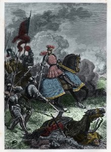 1509年5月14日，国王在伦巴第克雷马附近的阿格纳戴尔战役中战胜了威尼斯人--阿格纳戴尔战役--法国的路易十二击败了威尼斯人--来自 "L