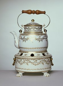路易十六瓷壶和巴黎制造，1775-91（瓷器）