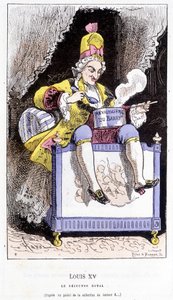 路易十五 - 在 Touchatout 的“法国 Tintamarresque 历史”中 作者 法语学校