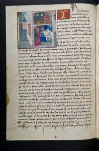 MS Hunter 252 085v Page来自Hundred News News，c.1461-62 作者 法语学校