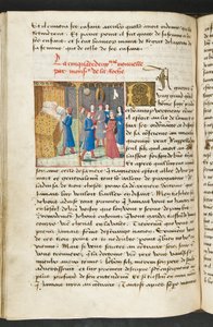 MS Hunter 252 117 Page Page from Hundred News News，c.1461-62 作者 法语学校