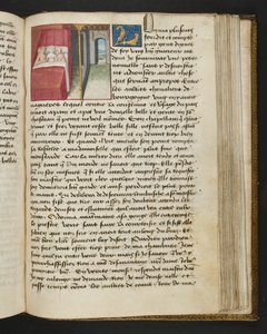 MS Hunter 252 163r Page来自Hundred News News，c.1461-62 作者 法语学校