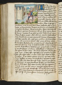 MS Hunter 252 169 Page Page from Hundred News News，c.1461-62 作者 法语学校