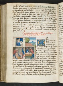 MS Hunter 252 175 Page Page from Hundred News News，c.1461-62 作者 法语学校