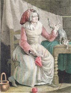 Sans Culotte夫人，1789年 作者 法语学校