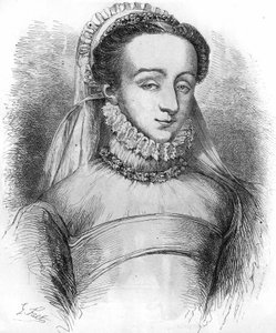 德-索夫夫人（凯瑟琳-德-美第奇（Caterina de Medici）使用的女人之一，负责记录宫廷里的人的情况）。也被称为夏洛特-德-博纳（Charlotte de Beaune），德-索夫男爵夫人，后来又被称为诺尔穆蒂埃侯爵夫人，亨利四世的情人。在 "Histoire P 作者 法语学校